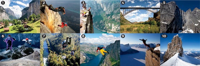 BASE Jumping