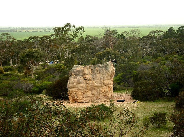 Bouldering at Mt. Arapiles