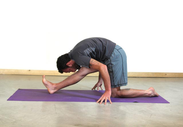 One-Legged Forward Bend