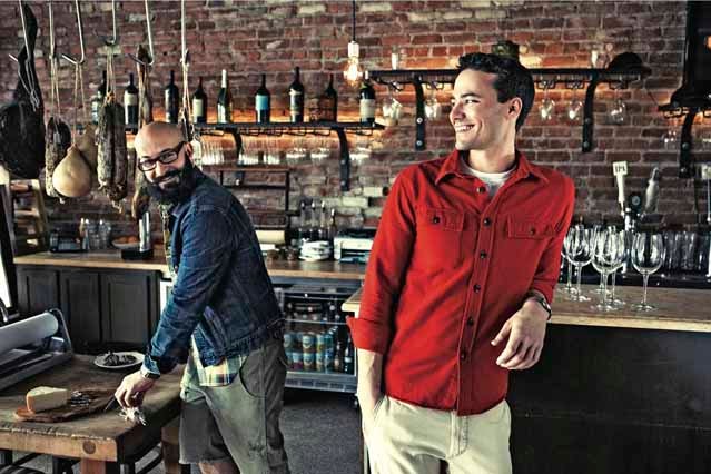 Dino Bugica (left) and Colin Sinclair