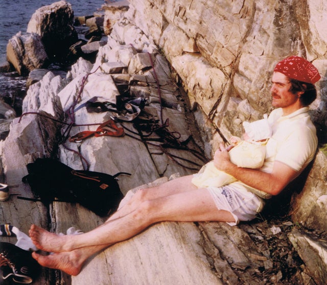 Bill Holland on Father's Day, 1983.