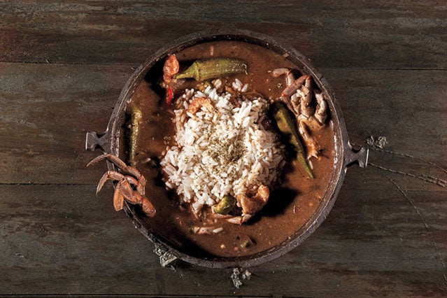 Seafood gumbo