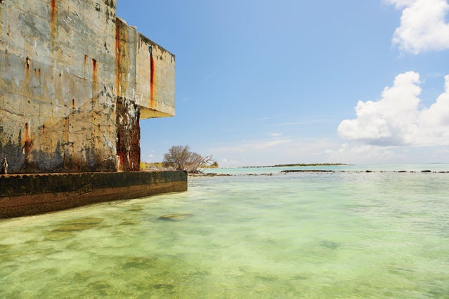 A U.S. military bunker blights
