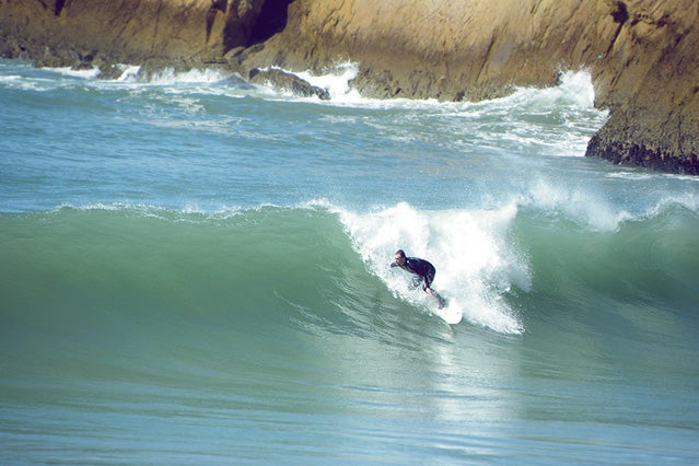 Surfing in Morocco