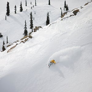 Ripping Utah side-country