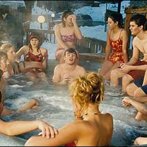 ABSOLUTE BEGINNERS: The hastings posse in Breckenridge warming up for a big night.