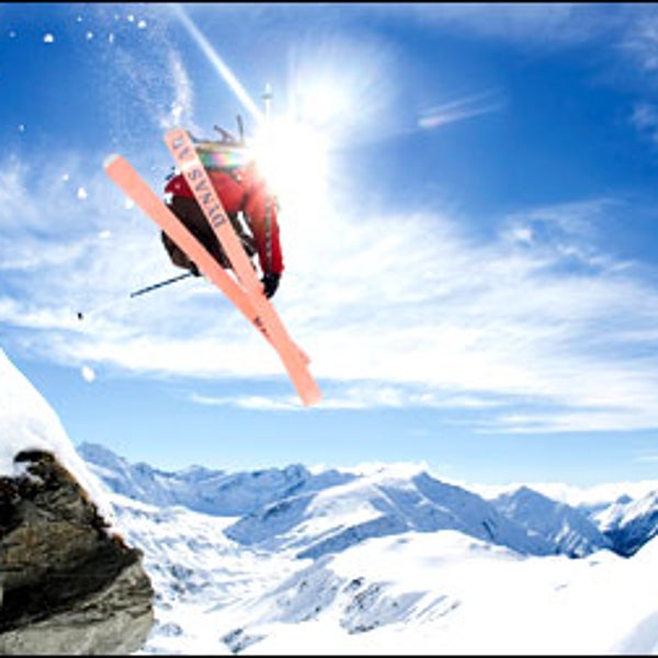 Freeskier Dana Flahr
