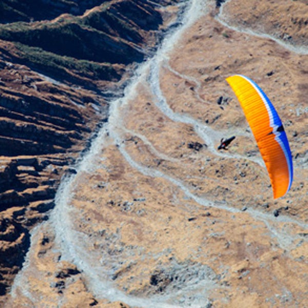 Paragliding in the Himalayas