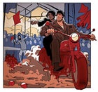 Motorcycle travel.