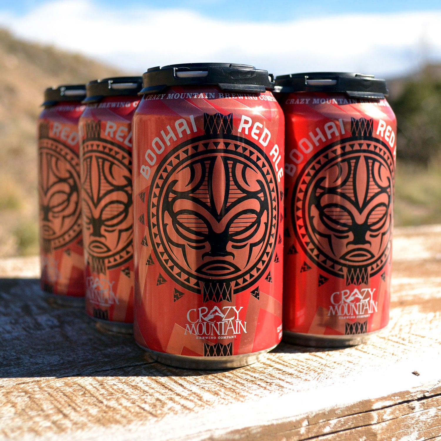 outside canned beer crazy mountain brewing boohai red ale rafting and fishing