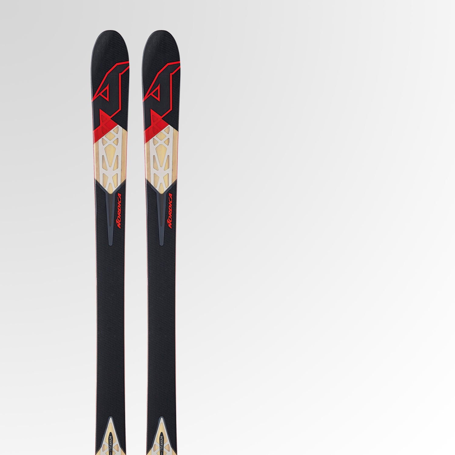BEST FOR: Ripping edge hold.
THE TEST: We found the NRGy ($799) worked best for directional skiing—meaning skiing through the apex of a turn instead of sloughing your skis around sideways. Credit the balanced mix of camber (for hard snow), rocker (for ease of turning and float), and tip and tail taper (for predictable tracking in soft snow). But that doesn’t mean you have to stick to groomers: it’s perfectly suited to directional skiing in uncut powder at top speeds.
THE VERDICT: Equal parts carver and soft-snow blaster. 136/100/120.
OVERALL: 4.5
CARVING: 5