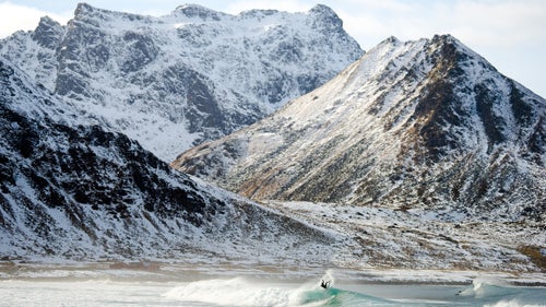 Cold weather surfing arctic surfing surfing photography Iceland Burkard OutsideOnline