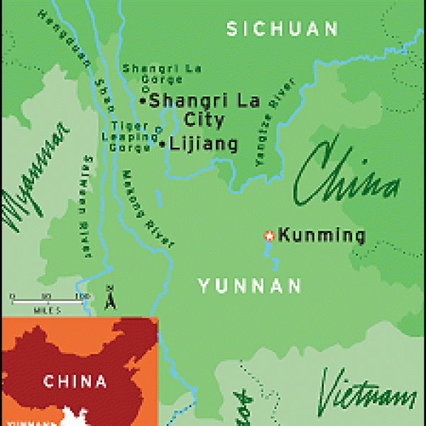 map of china