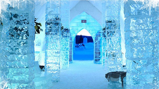 Quebec City’s Hotel de Glace.