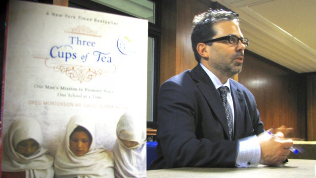 David Oliver Relin speaking about Three Cups of Tea.