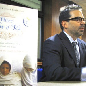 David Oliver Relin speaking about Three Cups of Tea.