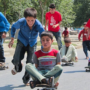 A still from Skateistan: The Movie.