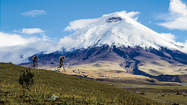 ecuador quito biking cotopaxi travel