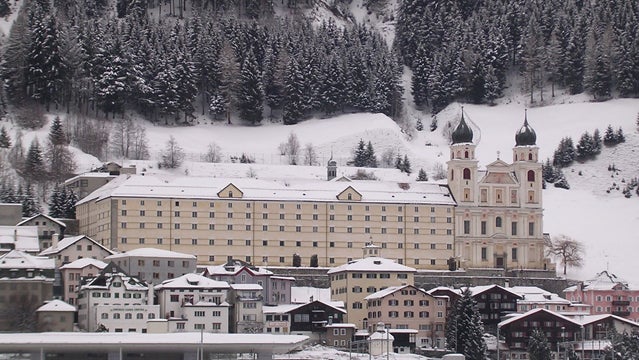 Disentis Abbey.