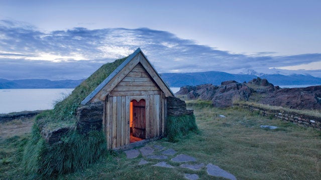 color image horizontal Qaqortoq Greenland