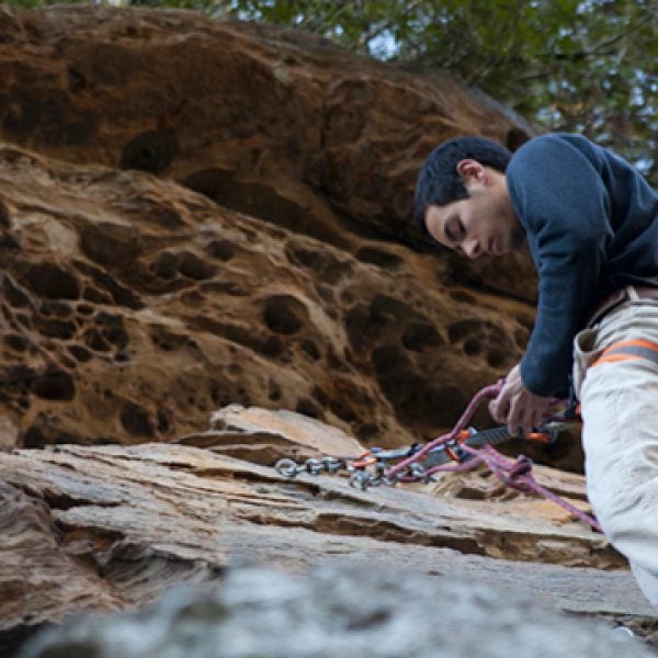 Neal Sipahimalani at the top of Send Me on My Way.