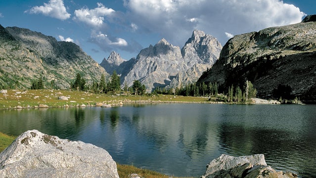 wyoming mount owen the grand teton lake solitude grand teton national park mountain mountains clouds rocky mountains solitude mountains camping hiking vacation
