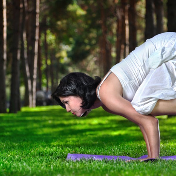 crow pose yoga how to