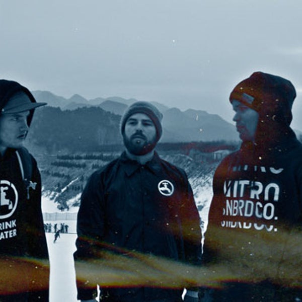 Austin Smith, Bryan Fox, in Drink Water Gear, with a friend in China last year.