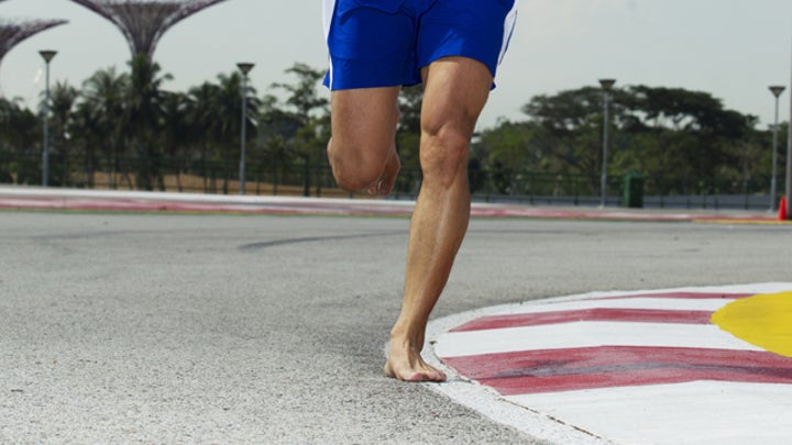 minimalist running form
