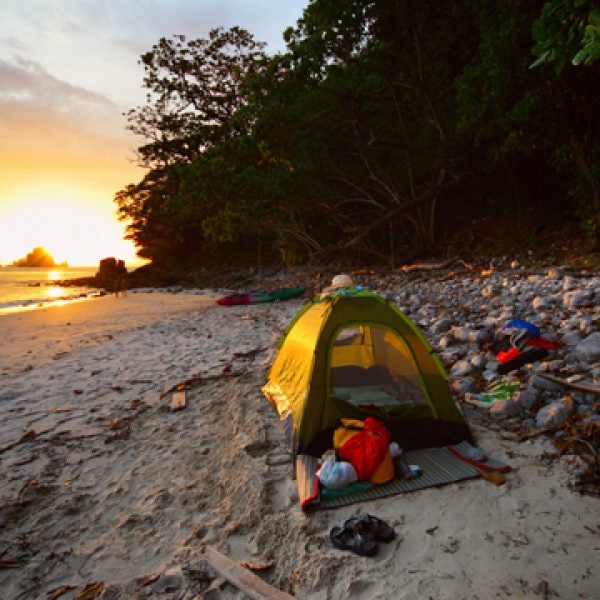 beach camping regulations fishing seaside fire sand