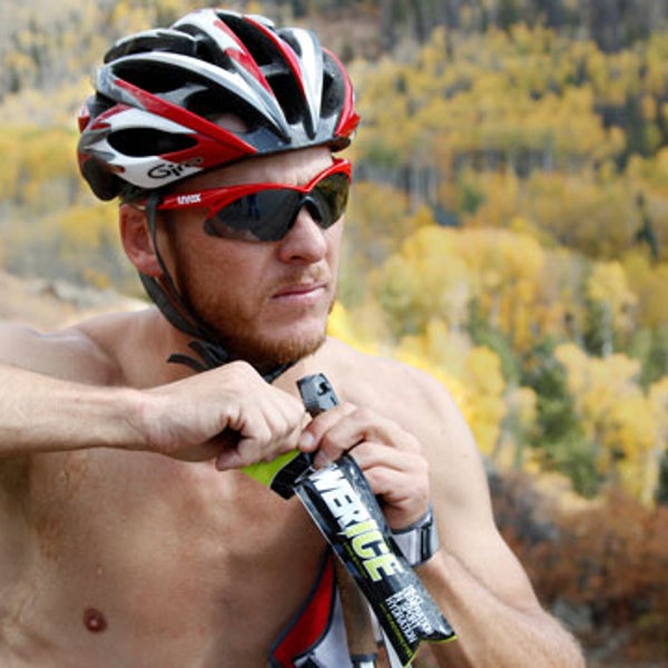Todd Lodwick enjoying some PowerIce