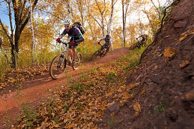 Mountain biking "Ferrous Wheel"