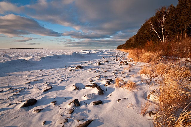 Shoreline of Peninsula State Park