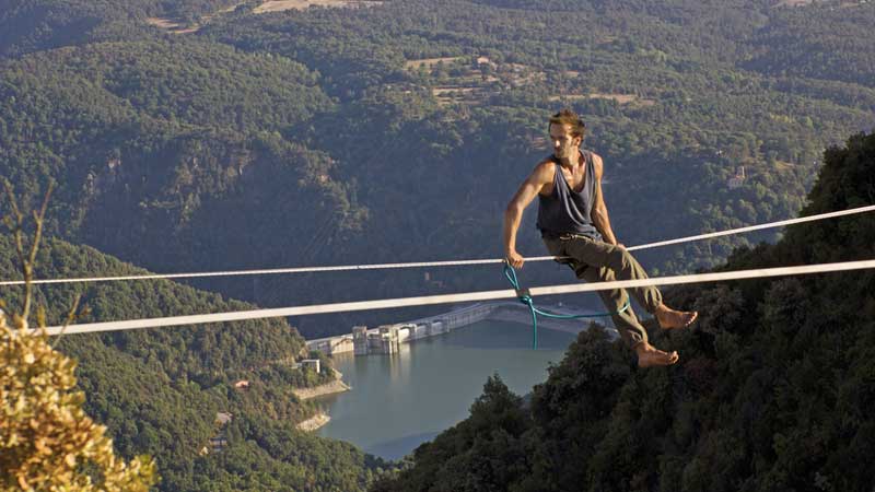 highline slackline fitness skiing good for balance