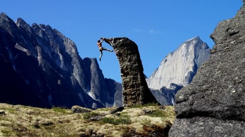 viewfinder canada climbing overhang