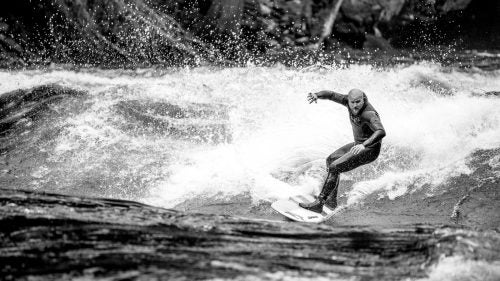 Paolo Marchesi river surfing surfing montana missoula riding waves strongwater surfshop outside outside magazine outside online lochsa rocky mountains