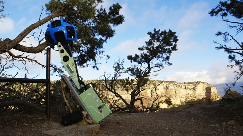 google trekker mapping backcountry sign up