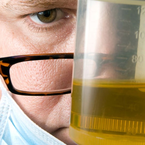 doctor man person people male urine sample drug test urine specimen analysis bottle check check-up doctor man person people male collect exam examine glass health healthcare healthy healthy jar lab laboratory medical observe pee physical piss plastic research sample science specimen study test urinalysis urine yellow drug drug test random drug test random
