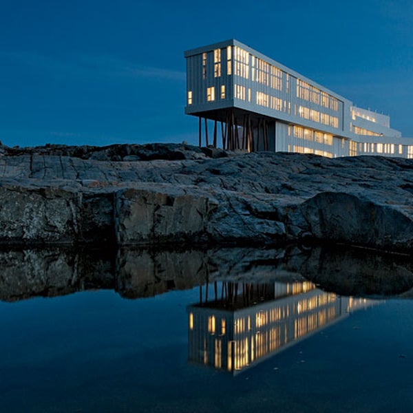 Newfoundland's Fogo Island Inn.