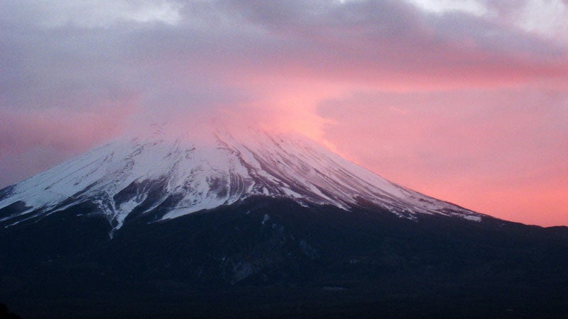 Attempting Mount Fuji, where nature, religion, sport, and schlock form the most holy of alliances.