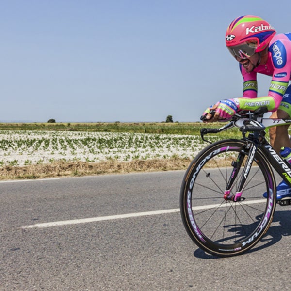 The Cyclist Jose Rodolfo Serpa Perez