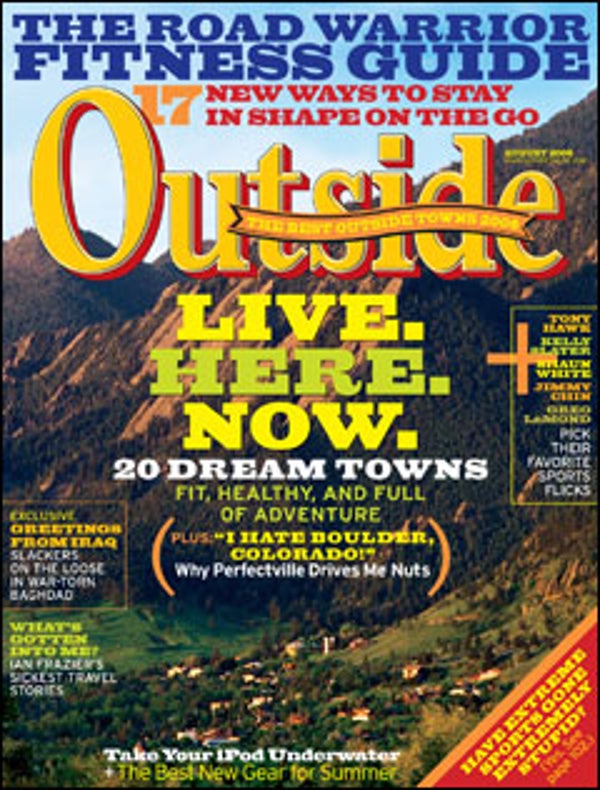 Outside Magazine, August 2006