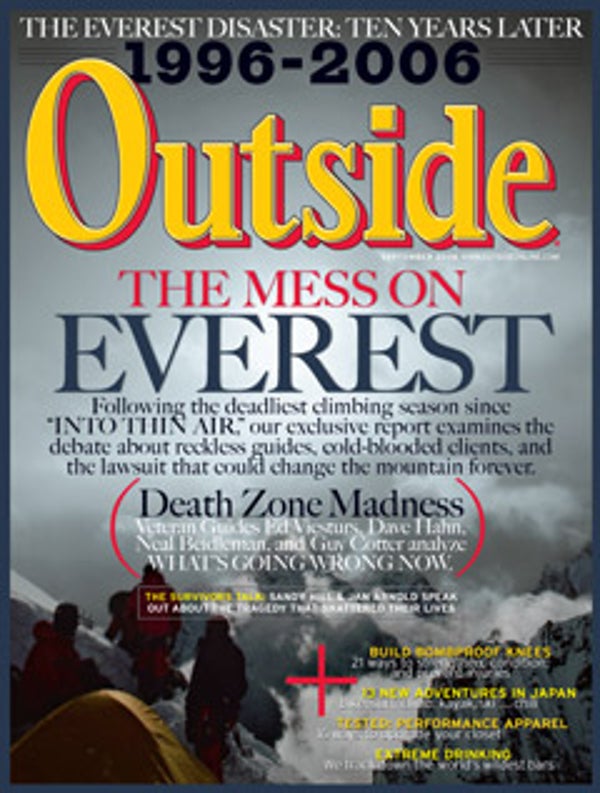 Outside Magazine, September 2006