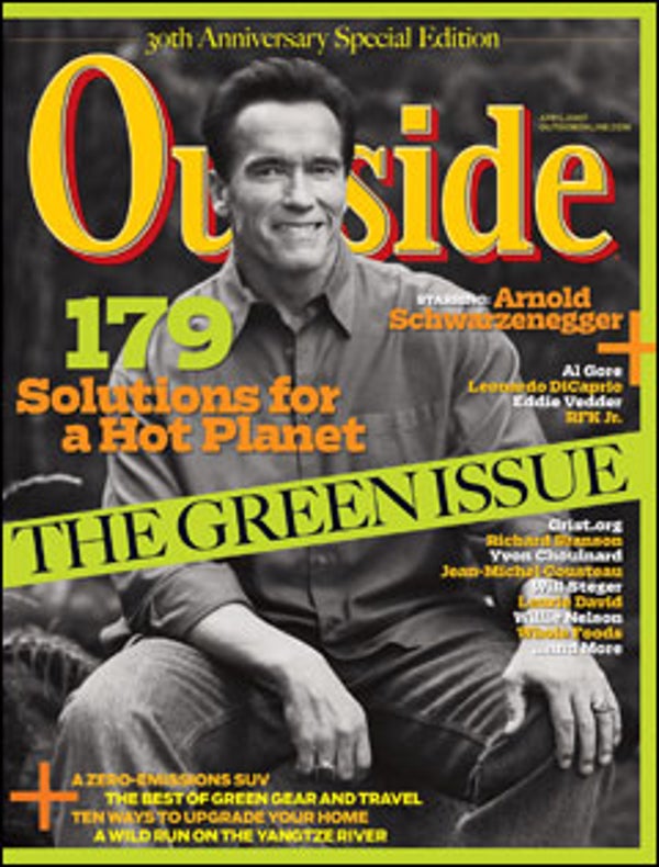 Outside Magazine, April 2007