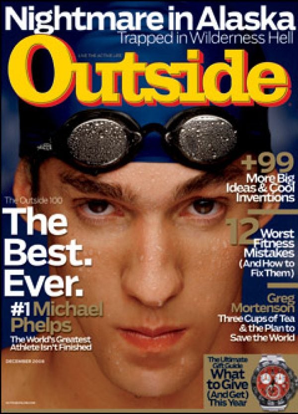 Michael Phelps, Outside Magazine, December 2008