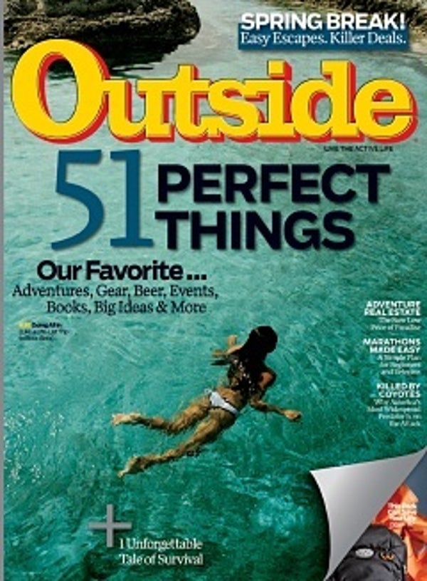 Outside Magazine, March 2010