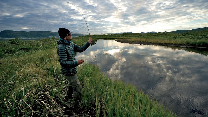 Trying to catch dinner. alaska, outside magazine, solomon