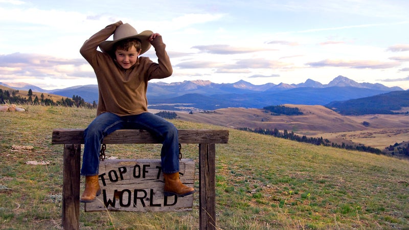 Take your family right into Rocky Mountain peaks.
