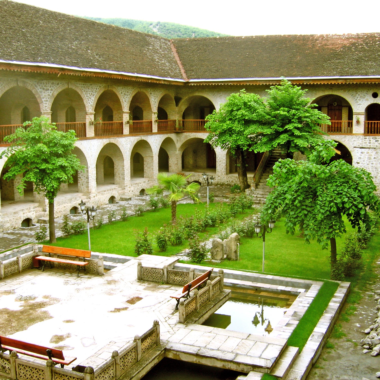 Caravanserai Hotel sheki Azerbaijan