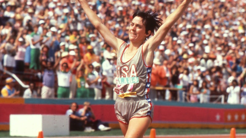 In the summer of 1984, Joan Benoit Samuelson made history when she won the first women's marathon at the 1984 Games in L.A. and helped ignite a running movement.